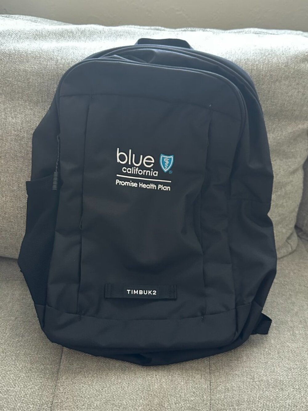 Timbuk2 Black Backpack Inner Pockets Bottle Pocket